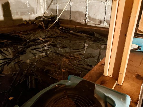 Crawlspace Water Cleanup in Park City
